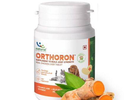 Natural Remedies Orthoron Joint Supplement Tablets for Dogs and Cats Hot on Sale