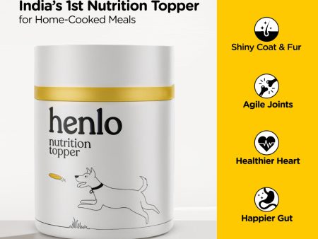 Henlo Everyday Topper for Home Cooked Food | Balanced Nutrition for Dogs For Sale