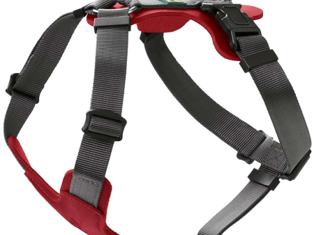 Hunter Aalborg Mixed Adjustable Harness for Dogs (Grey Red) Fashion