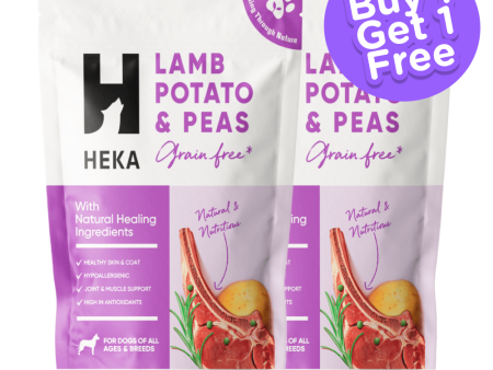 Heka Lamb, Potatoes & Peas Dog Dry Food (Limited Shelf Life) (Buy 1 Get 1) Discount