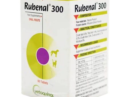 Vetoquinol Rubenal 300 for Dogs and Cats For Cheap