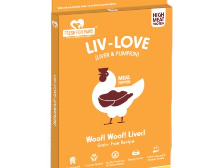 Fresh For Paws Chicken Liver & Pumpkin Liv Love Supplement for Dogs Online