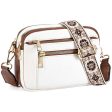 Wholesale Color Matching Multifunctional Zipper PU Adjustable Shoulder Strap Shoulder Bags Supply