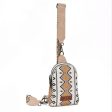 Wholesale Bohemian Ethnic Style Retro Zipper Canvas Shoulder Strap Shoulder Bags For Cheap