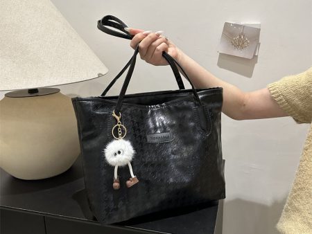 Wholesale The New Fashionable Large-capacity Tote Bag Is A Niche Check Casual Shoulder Bag Supply