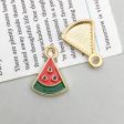 Wholesale 1 New Oil Dripping Alloy Colorful Simulation Apple Cherry DIY Pendant Sale