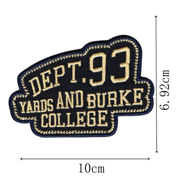 Wholesale Badge, Clothing Accessories, Embroidered Badge, Cartoon, Computer Embroidery, Cloth Patch For Sale