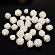 Wholesale 100pcs ABS Bayberry Beads Gypsophila Imitation Pearl Ball Wedding Flower Ball DIY Beads Online Sale