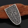 Wholesale Viking Rune Odin Celtic Wolf Odin Brooch on Sale