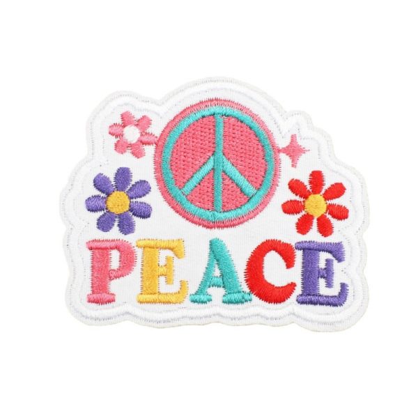 Wholesale Peace Self Love Embroidery Decorative Embroidery Patch Discount