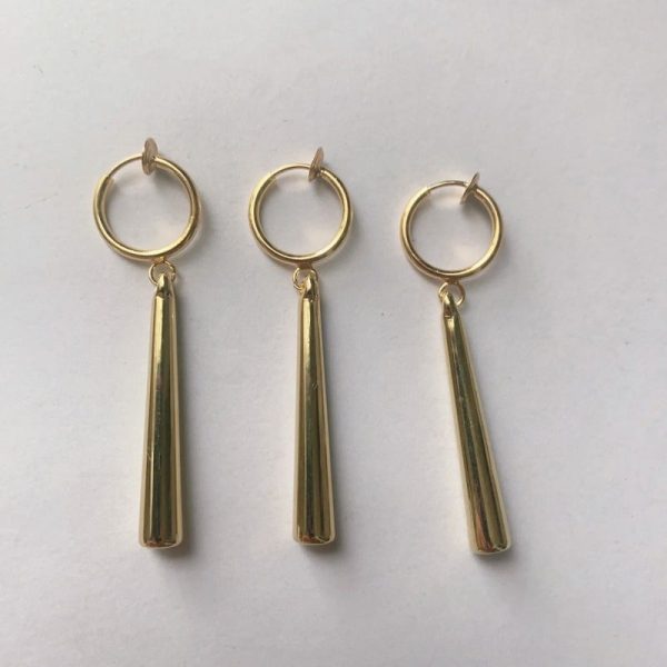 Wholesale 3 Sets of Non-pierced Personalized Earrings Discount