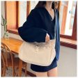 Wholesale Casual Large Capacity Canvas Commuting High-end Feel Tote Versatile Nylon Cloth Shoulder Bags Cheap