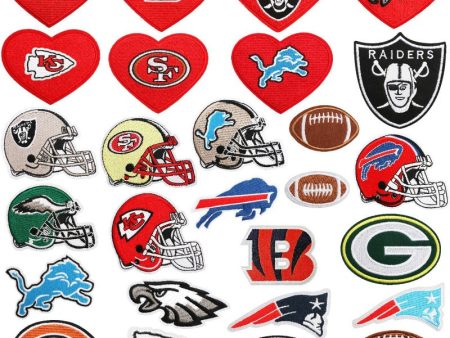 Wholesale Football Team Logo Baseball Embroidery Sports Team Logo Clothing Patch Online now