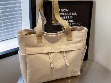 Wholesale Large Capacity Tote Bag Premium Canvas Commuter Shoulder Bag Sale