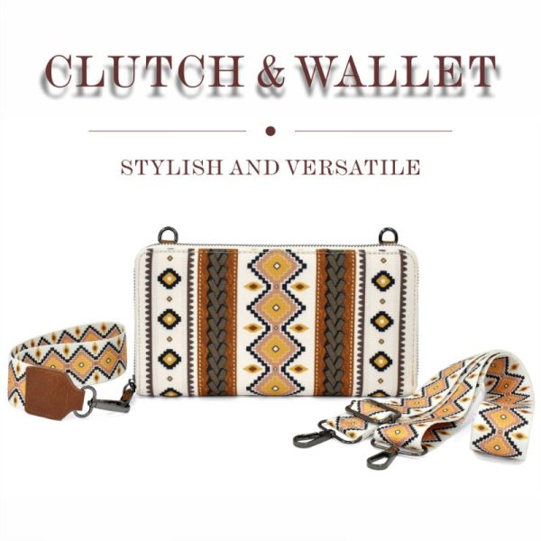 Wholesale Bohemian Ethnic Style Retro Zipper Canvas Fashion Portable Shoulder Bags on Sale