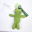 Wholesale Cartoon Frog Doll Cute Plush Keychains For Discount