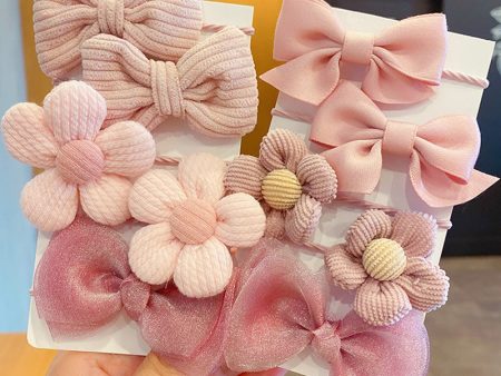 Wholesale Children s Rubber Band Baby Cute Girl Headband Bow Headband Discount