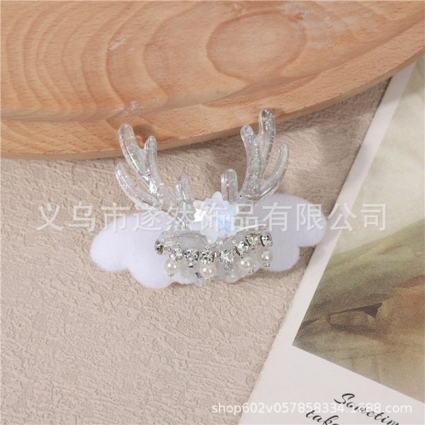 Wholesale 4pcs Heavy Industry Handmade Beads High-quality Diamond Elk Wings DIY Jewelry Accessories Online now