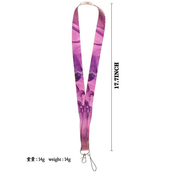 Wholesale 10pcs Marble New Mobile Phone Strap Campus Meal Card Bus Access Card Work Brand Laminated Hard Shell Card Holder Online Sale