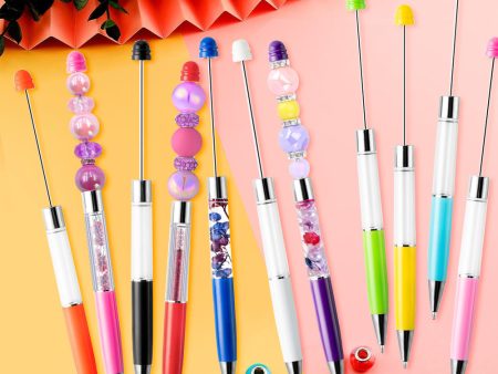 Wholesale Beadable  Pen Colorful DIY for Beadable Pen Empty Tube Pen Online