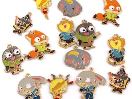 Wholesale 10pcs Cartoon Cute Creative Diy Cartoon Pendant Online now