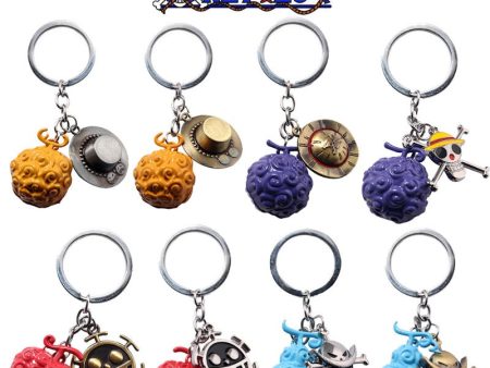 Wholesale Alloy Devil Fruit Pendant Keychain Supply