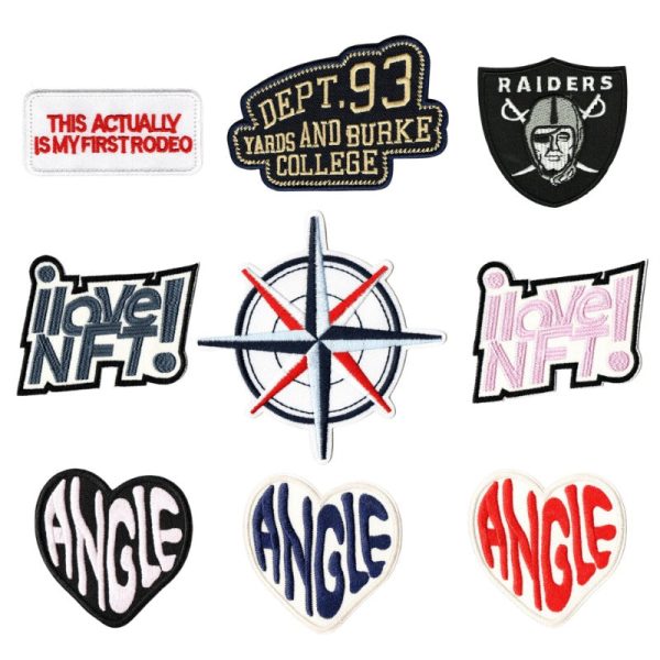 Wholesale Badge, Clothing Accessories, Embroidered Badge, Cartoon, Computer Embroidery, Cloth Patch For Sale