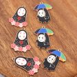 Wholesale 10pcs Japanese Cartoon DIY Alloy Oil Drop Pendant Cheap