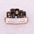 Wholesale Book Enthusiast Badge Brooch Fashion