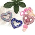 Wholesale 10pcs Rhinestone Colored Hollow Love Clay Beads Heavy Industry Cute Beads DIY Online