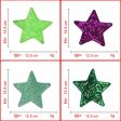 Wholesale 10pcs Bead Embroidery Sequin Embroidery Towel Embroidery Pentagram Star Shaped Clothing Accessory Patches Online