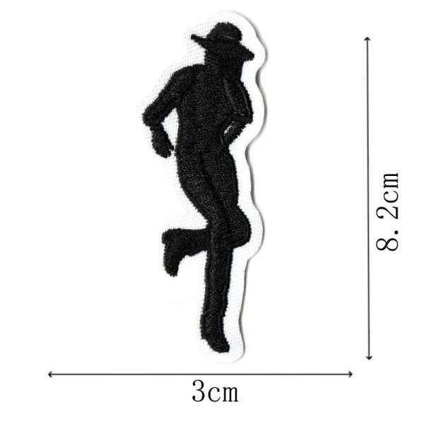 Wholesale Western Cowboy Creative Embroidery Sharpshooter Hat, Reins, Violin Boots Accessories Patch For Cheap