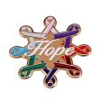 Wholesale Ribbon Faith Hope Love Health Colorful Ribbon Combination Badge Brooch Online now