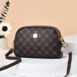 Wholesale  The New Patchwork and Versatile Fashion Trend Double Zip Crossbody Shoulder Bag Supply