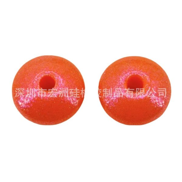 Wholesale 100pcs 12mm Matte Color Silicone Beads For Cheap