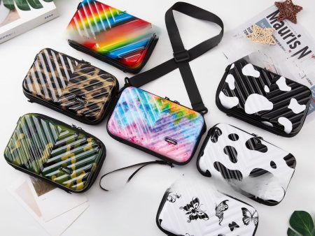 Wholesale Cosmetic Bag 7 Inch Luggage PC Hard Shell Wash Small Ladies Crossbody Bag Fashion