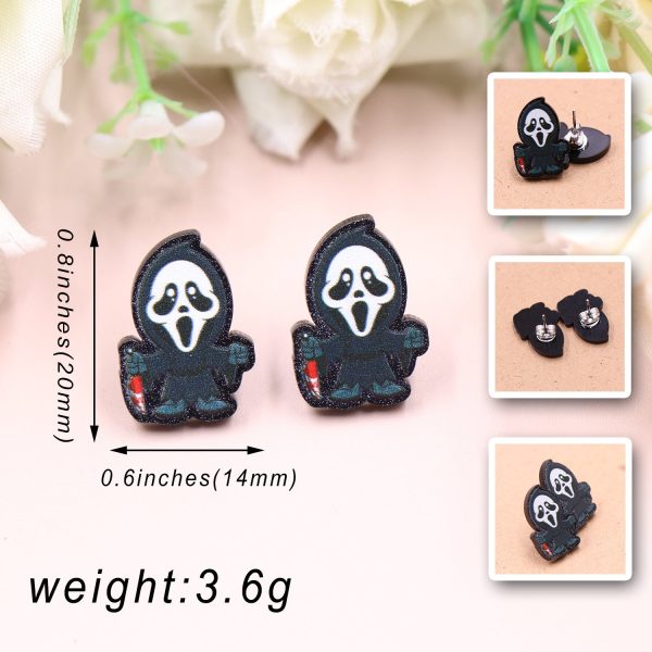 Wholesale  New Movie Character Fashion Halloween Earrings For Sale