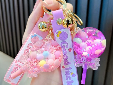 Wholesale Add Oil Jelly Beans To The Lollipop Keychain Online now