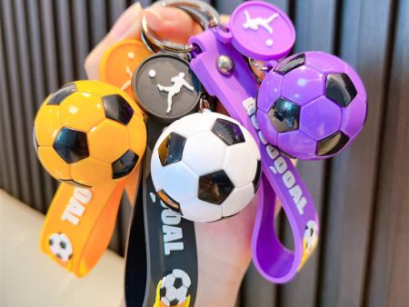 Wholesale Trendy Cool Simulation Football Car School Bag Keychain Fashion