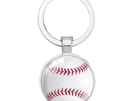 Wholesale Sports Pendant Baseball Rugby Icon Keychains For Sale