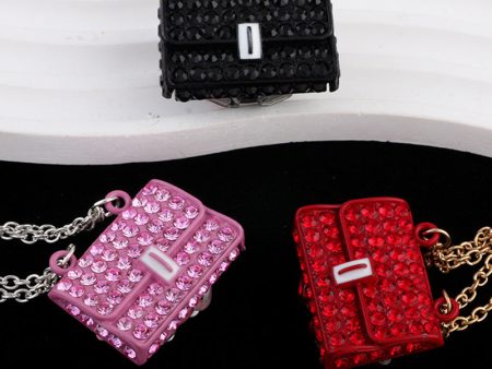 Wholesale Heavy Industry Chain Bag with Fully Drilled Straight Hole Beads on Sale