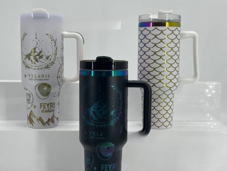 Wholesale Hot 40oz Dazzling Color Laser Liner Stainless Steel Car Protection Cup Discount