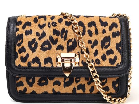 Wholesale Vintage Leopard Print Cross-body Shoulder Bag Online