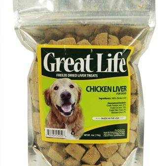 Great Life Freeze-Dried Chicken Liver Treats Fashion