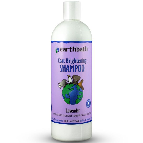 20% OFF: Earthbath Coat Brightener (Lavender) Shampoo 16oz Hot on Sale