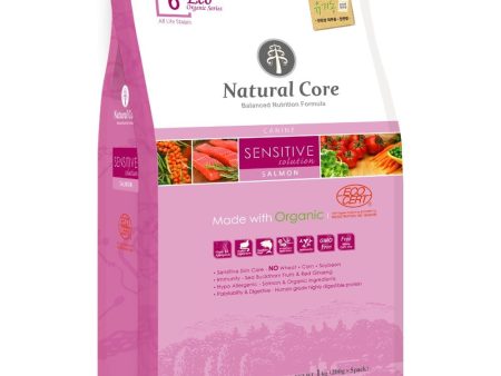 15% OFF: Natural Core Eco 6 Organic Sensitive Solution Salmon Dry Dog Food For Sale