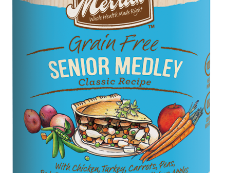 Merrick Classic Grain-Free Golden Years Senior Medley Canned Dog Food 374g For Cheap