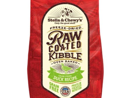 15% OFF: Stella & Chewy s Freeze-Dried Raw Coated Kibble Duck Grain-Free Dry Dog Food on Sale