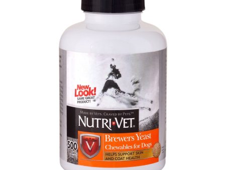 Nutri-Vet Brewers Yeast with Garlic Chewables 500 tab on Sale