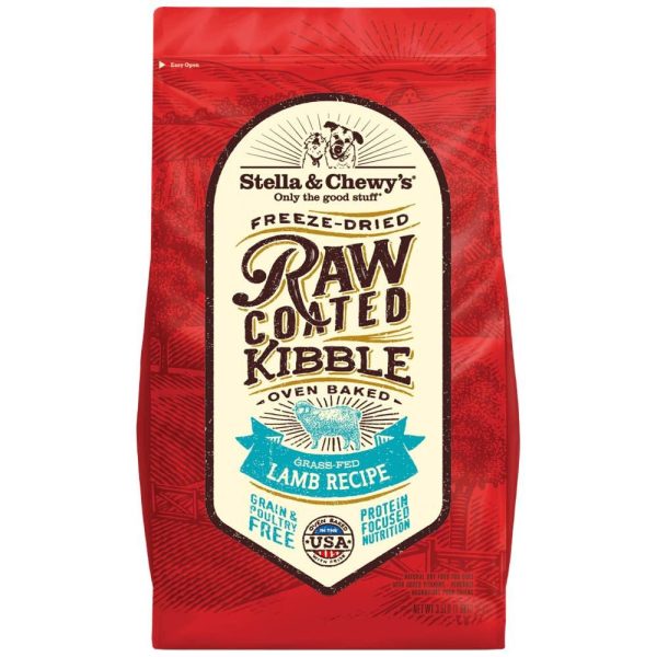 15% OFF: Stella & Chewy s Freeze-Dried Raw Coated Kibble Lamb Grain-Free Dry Dog Food Cheap